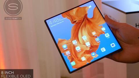 华为最新折叠屏爆料视频,颠覆性设计，未来手机新标杆